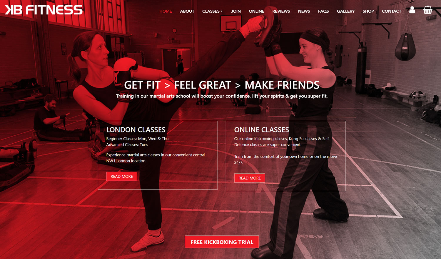 SEO services provided to Martial arts school