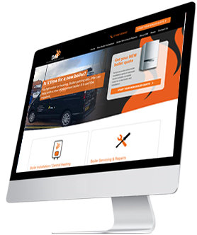 DM-Plumbing Website Design: Boosting Boiler Services Online