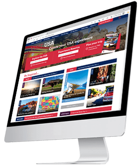 Website Design | Travel Industry | Visit USA