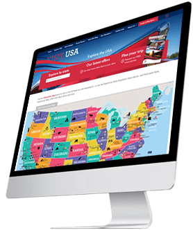 Website Design | Travel Industry | Visit USA